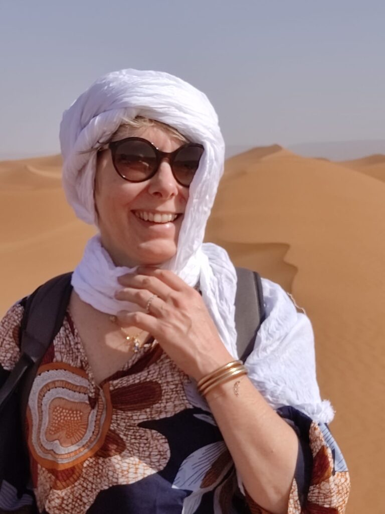 Retraite dans le désert marocain